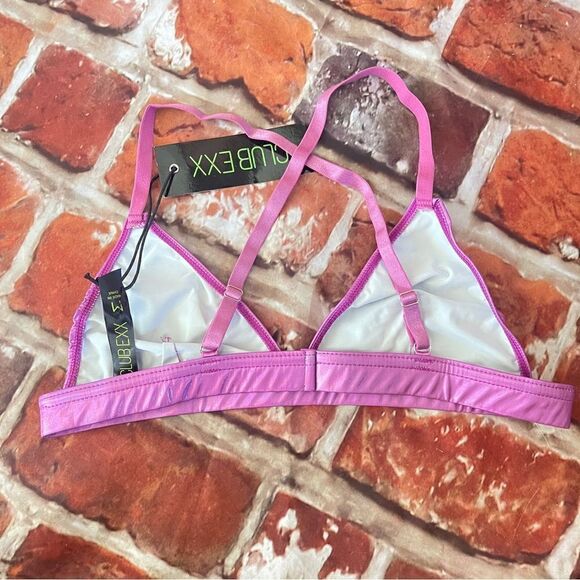 NWT sweet cosmic ace metallic bra Sz M - Picture 4 of 5